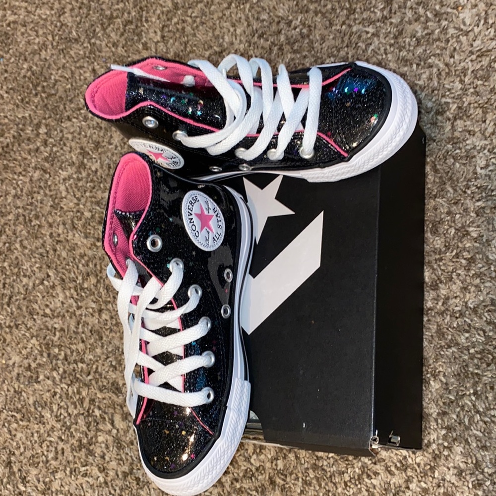 Brand new girls Converse High-tops